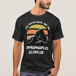 Camiseta Braunwald Glarus Vintage Mountain