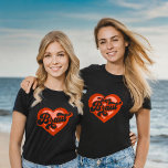 Camiseta Braut Und Team Braut Bachelorette Retro Herz<br><div class="desc">Braut Und Team Braut Bachelorette Retro Herz T-Shirt Bride T-Shirt Bachelorette Retro Bride Tee Vintage Bride To Be Bride's Maid BrideTribe</div>