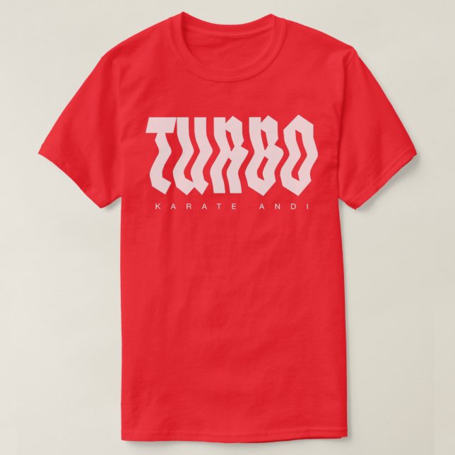 Camiseta Bravado Turbo Karate Andi 1 (Diseño del anverso)
