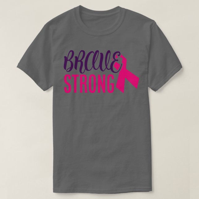 Camiseta Brave amp Strong (Diseño del anverso)
