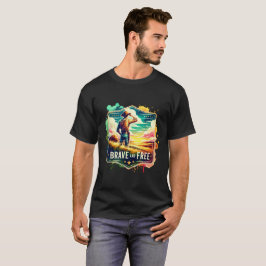 Camiseta ✨"Brave and Free" Cowboy Horizon Mug –