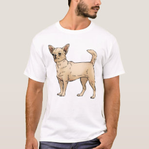 Camiseta Brave Chihuahua Blue