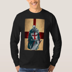 Camiseta Brave Christian Crusader Guerrero Inglaterra Bande