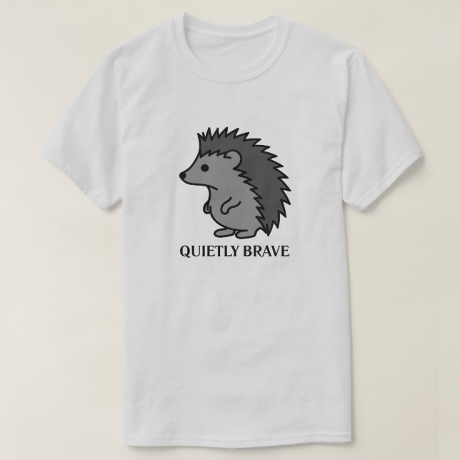 Camiseta Brave Hedgehog (Diseño del anverso)