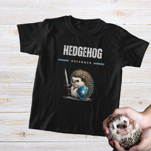 Camiseta Brave Hedgehog Knight - Defensor de los edgehog