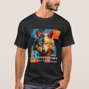 Camiseta Braveheart Wolf