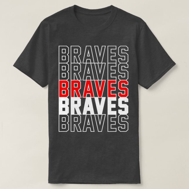 CAMISETA BRAVES (Diseño del anverso)