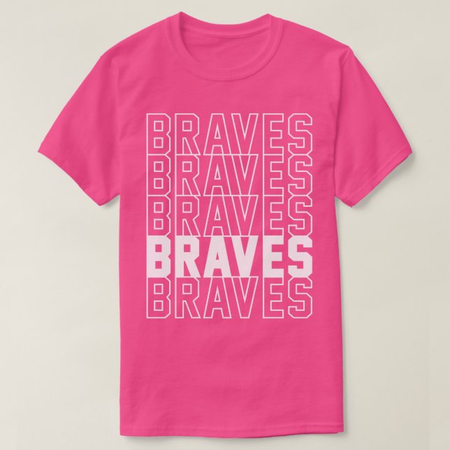 Camiseta BRAVES TShirt 1 (Diseño del anverso)