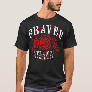 Camiseta Braves Vintage Baseball TShirt