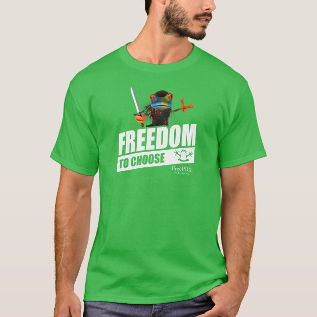 Camiseta Bravo Tango - Libertad para elegir (Anverso)