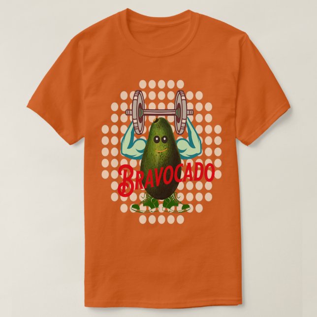 Camiseta Bravocado 1 2 (Diseño del anverso)
