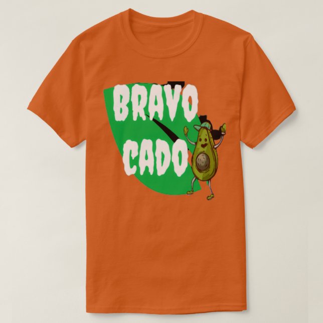 Camiseta Bravocado 55 (Diseño del anverso)