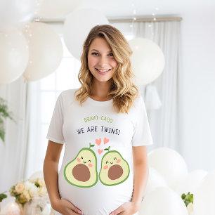 Camiseta Bravocado aguacate género gemelos neutros mamá ser