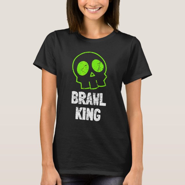 Camiseta Brawl King Brawling Gamer Gaming 2 (Anverso)