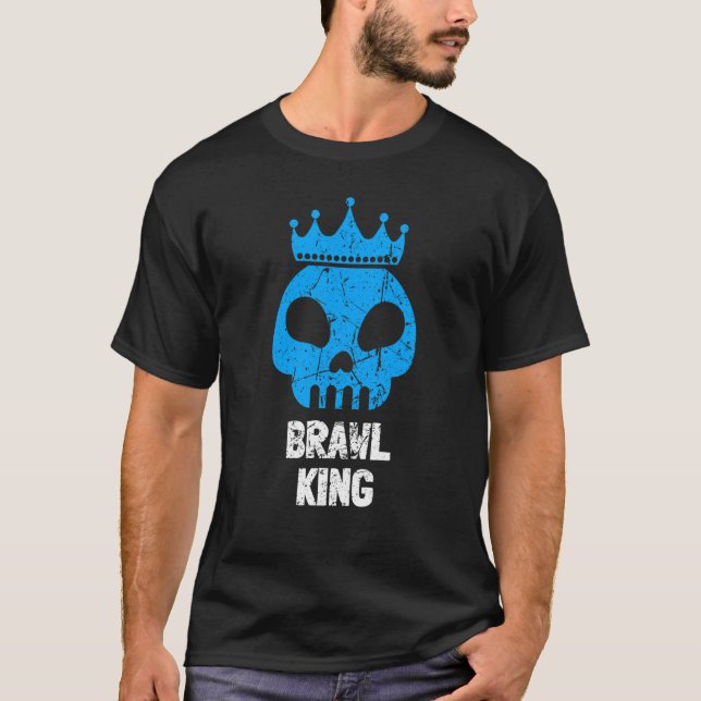 Camiseta Brawl King Brawling Gamer Gaming 3 (Anverso)