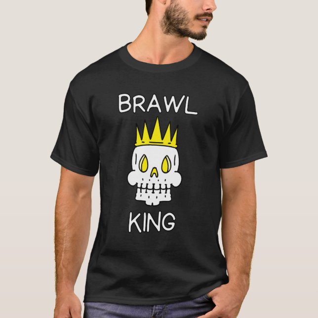 Camiseta Brawl King Brawling Gamer Gaming 6 (Anverso)
