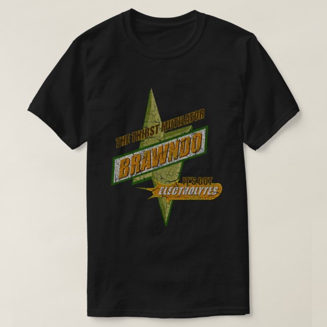 Camiseta BRAWNDO el ventilador de sed (Idiocracia) Classic  (Diseño del anverso)
