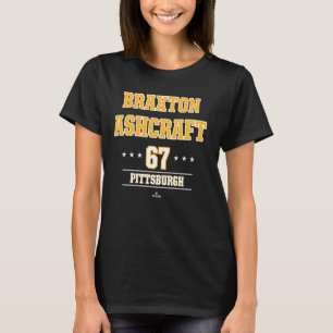 Camiseta Braxton Ashcraft Pittsburgh MLBPA Estrella del Béi