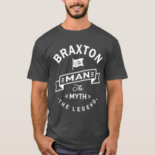 Camiseta Braxton Nombre Personalizado Regalo de cumpleaños