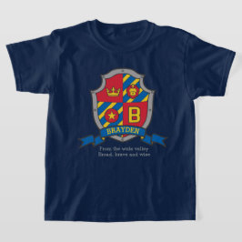 Camiseta Brayboys B nombre y significa escudo de caballeros