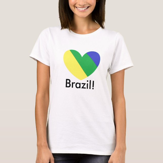 Camiseta brazil, Brasil! (Anverso)