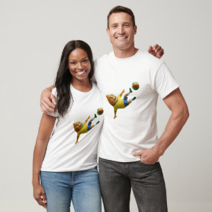 Camiseta Brazil Coxinha Soccer Mascot T-Shirt - Group C