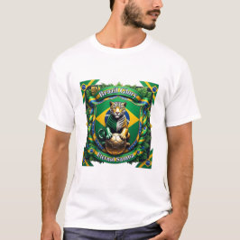 Camiseta Brazil Eternal Jaguar Ascent, Brazilian Gift