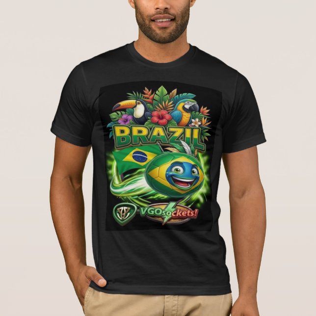 Camiseta Brazil-GBall01 (Anverso)