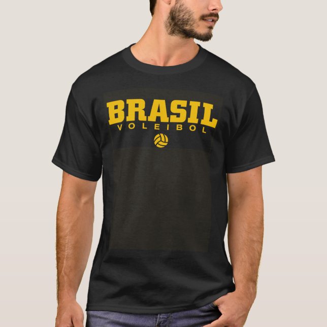 Camiseta Brazil Volleyball (Anverso)