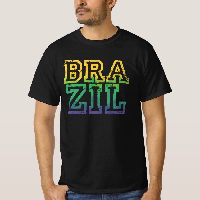 Camiseta Brazil World Cup Soccer (Anverso)