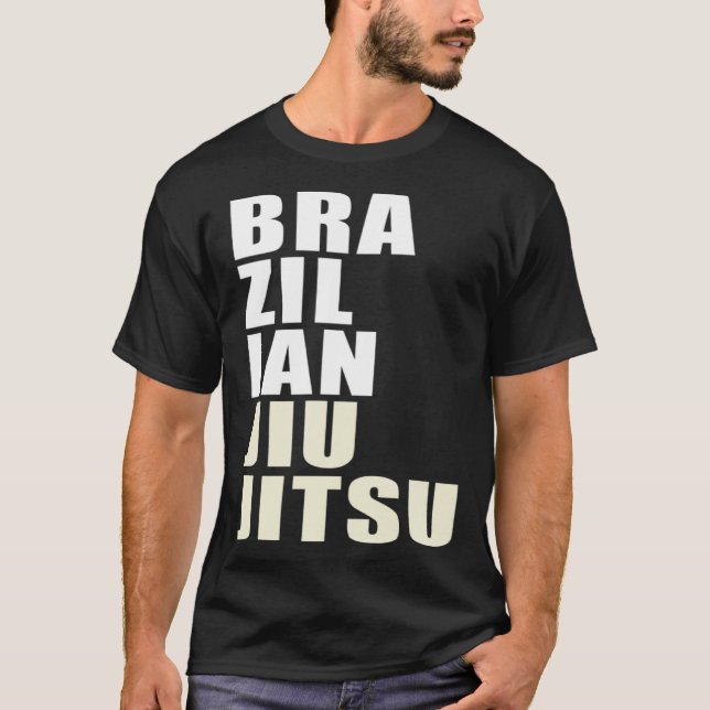 Camiseta Brazilian Jiu Jitsu BJJ and Grappling  1 (Anverso)