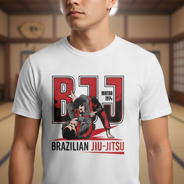 Camiseta Brazilian Jiu-Jitsu Martial Arts (Subido por el creador)