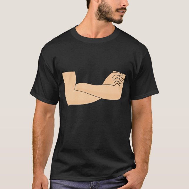Camiseta Brazos cruzados (Anverso)