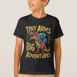 Camiseta Brazos Pequeños Divertidos Grandes Aventuras Camin