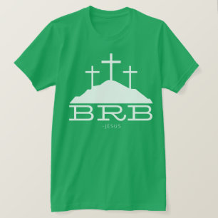 Camiseta BRB Jesús cruza el Calvario Religioso Pascua Crist