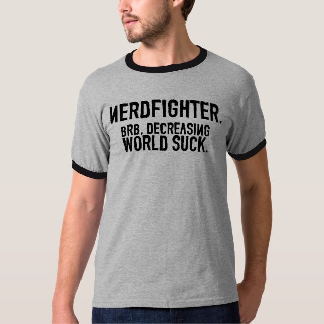 Camiseta BRB, mundo de disminución chupan (Anverso)