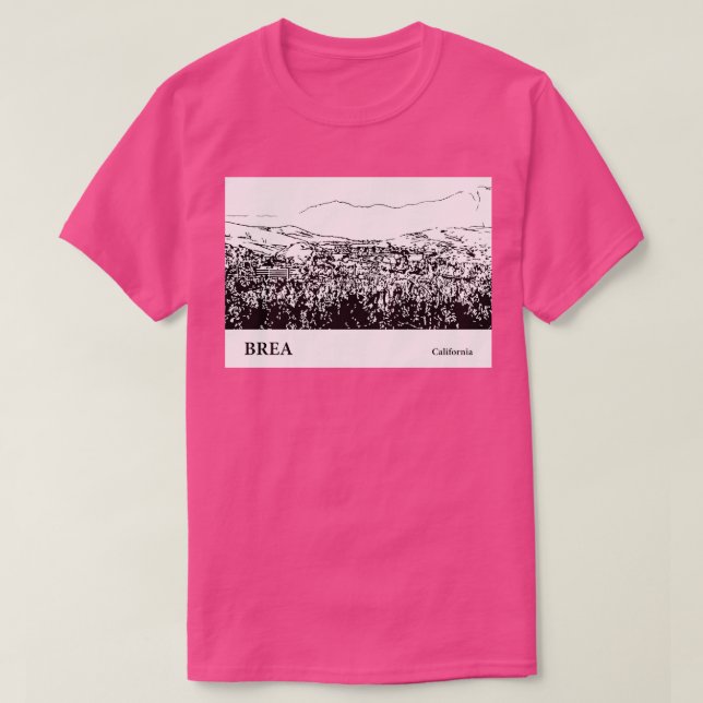 Camiseta Brea California TShirt 2 (Diseño del anverso)