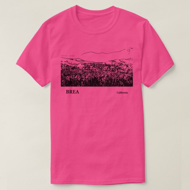 Camiseta Brea California TShirt 3 (Diseño del anverso)