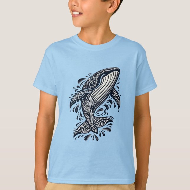 Camiseta Breach Whale (Anverso)