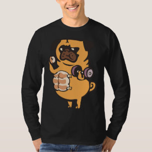 Camiseta Bread Roll Pug Abs Classic T-Shirt 99