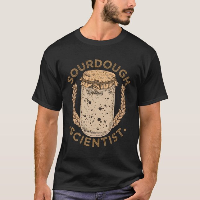 Camiseta Bread Sourdough Scientibread Making Baker (Anverso)