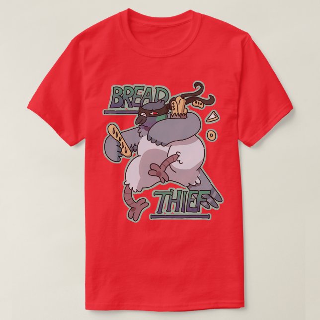Camiseta Bread Thief (Diseño del anverso)