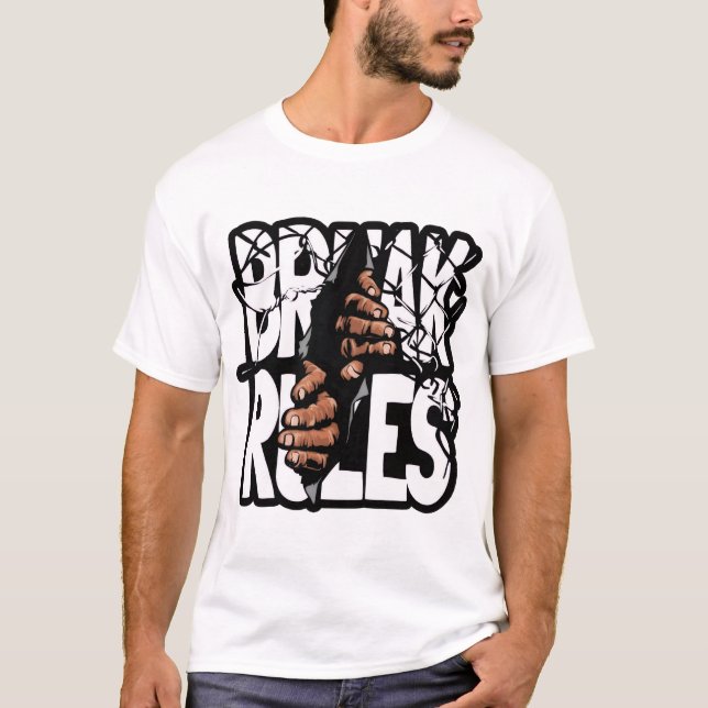 Camiseta Break Rules T-Shirt (Anverso)