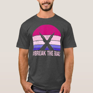 Camiseta Break the bias international women's day 2022, #Br