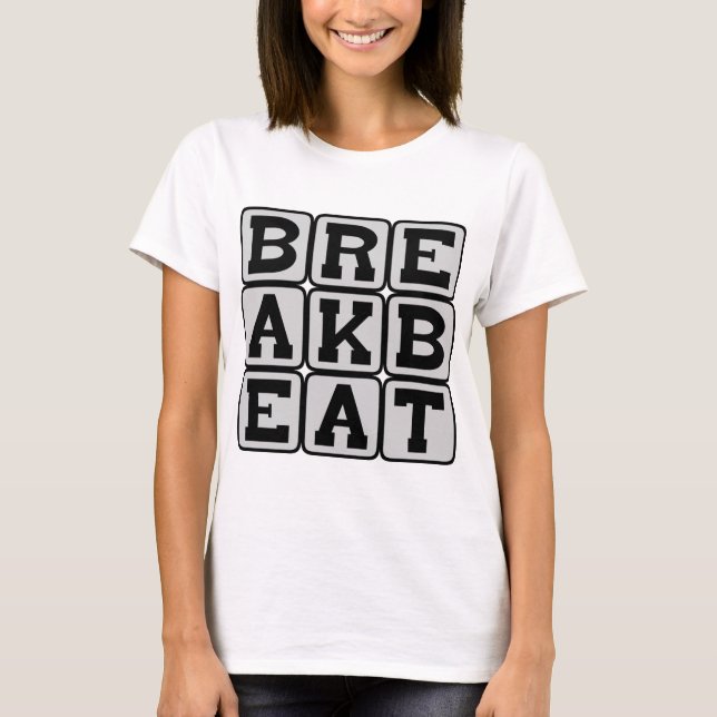 Camiseta Breakbeat, Género Musical (Anverso)