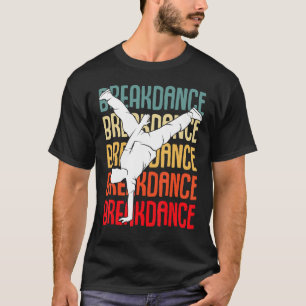 Camiseta Breakdance Bailarina Salto bailando Niños Hombres