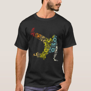 Camiseta Breakdance Sillhouette Street Dance Breakdance 2
