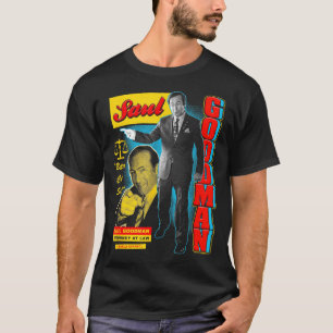 Camiseta Breaking Bad Saul Goodman Collage De Anuncios Colo