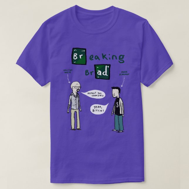 Camiseta Breaking Brad (Diseño del anverso)