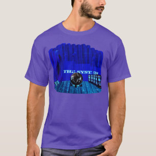 Camiseta Breaking Free Glitch InHE SYSTEM Orig regalo